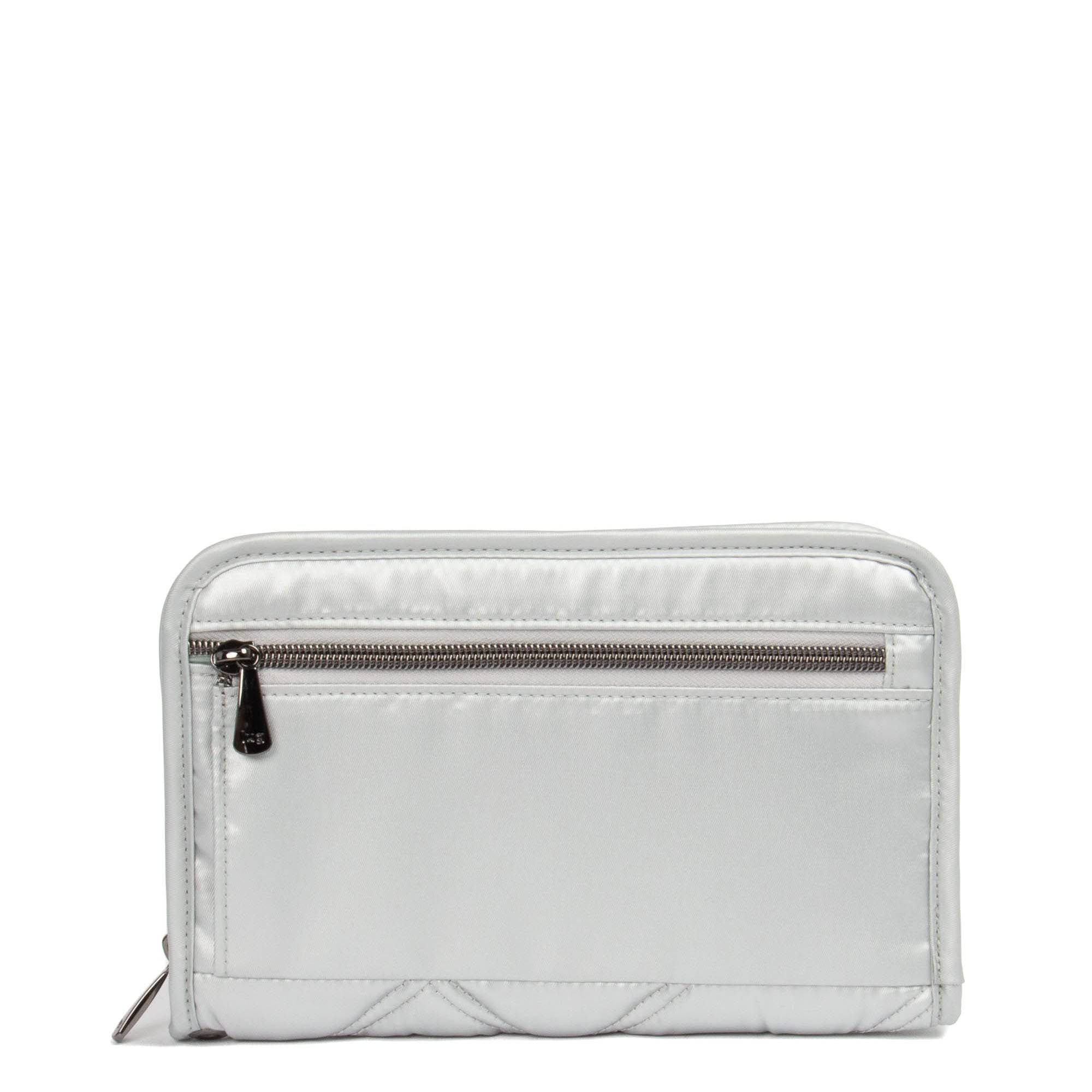 Zeppelin 2 RFID Wristlet Wallet - METALLIC SILVER - Zeppelin_MetallicSilver_03_1da337fa-9f77-439f-800d-4292830d89c0